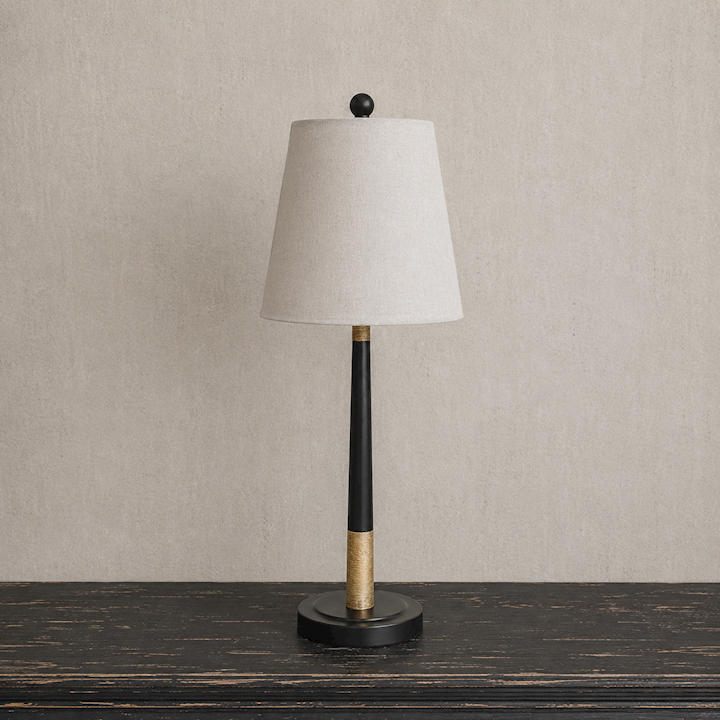 BISCAY TABLE LAMP 26x26x66cm